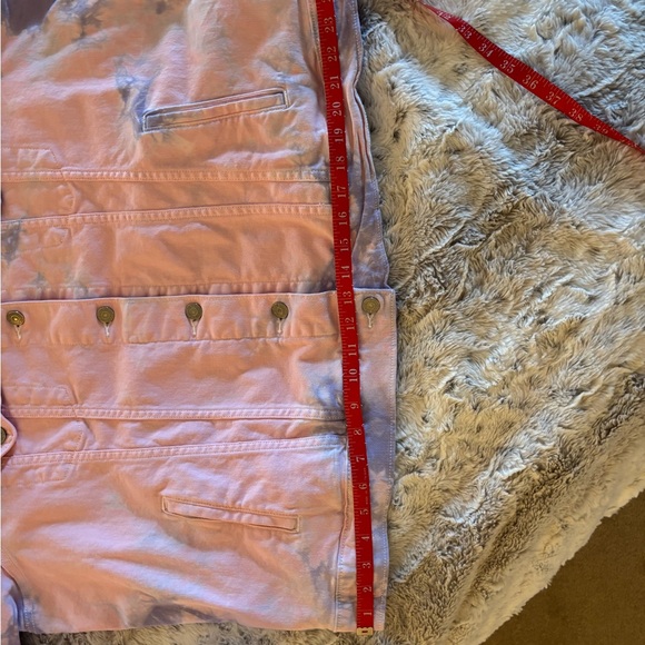 Levi's Pink Tie-Dye Denim Jacket - Picture 6 of 9